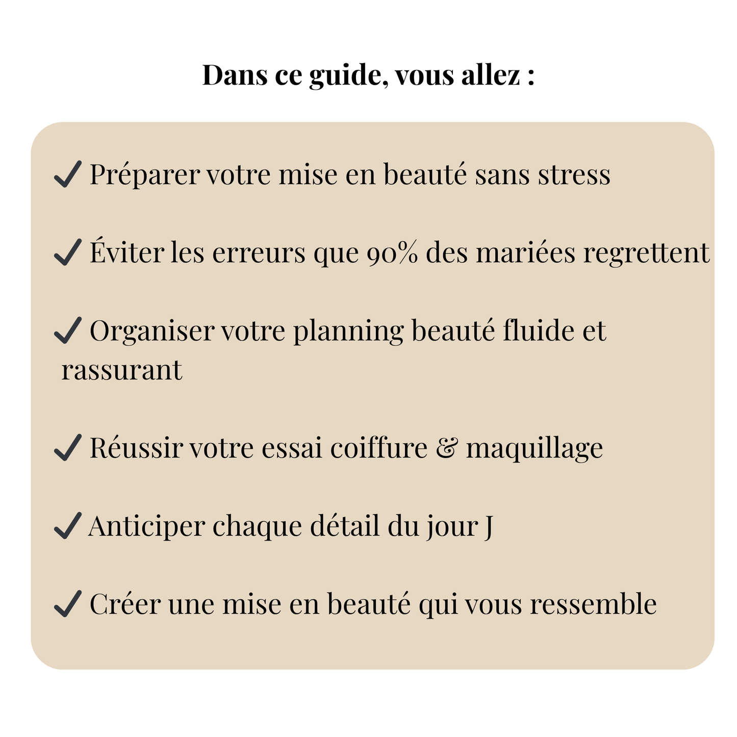 La Stratégie Beauté de la Mariée – Le guide essentiel pour une mariée sereine